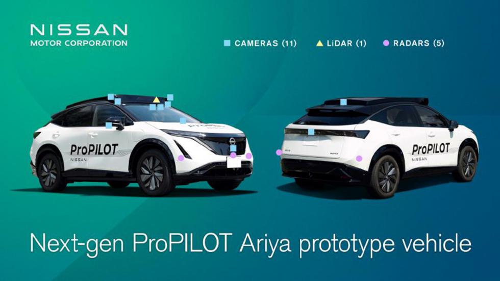 Nissan: Το νέο ProPILOT έχει 11 κάμερες, 5 ραντάρ & τεχνητή νοημοσύνη 